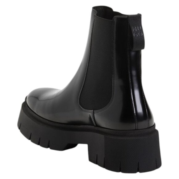 BOSS Made In Portugal Leather Chelsea Booties - Picture 2 of 3